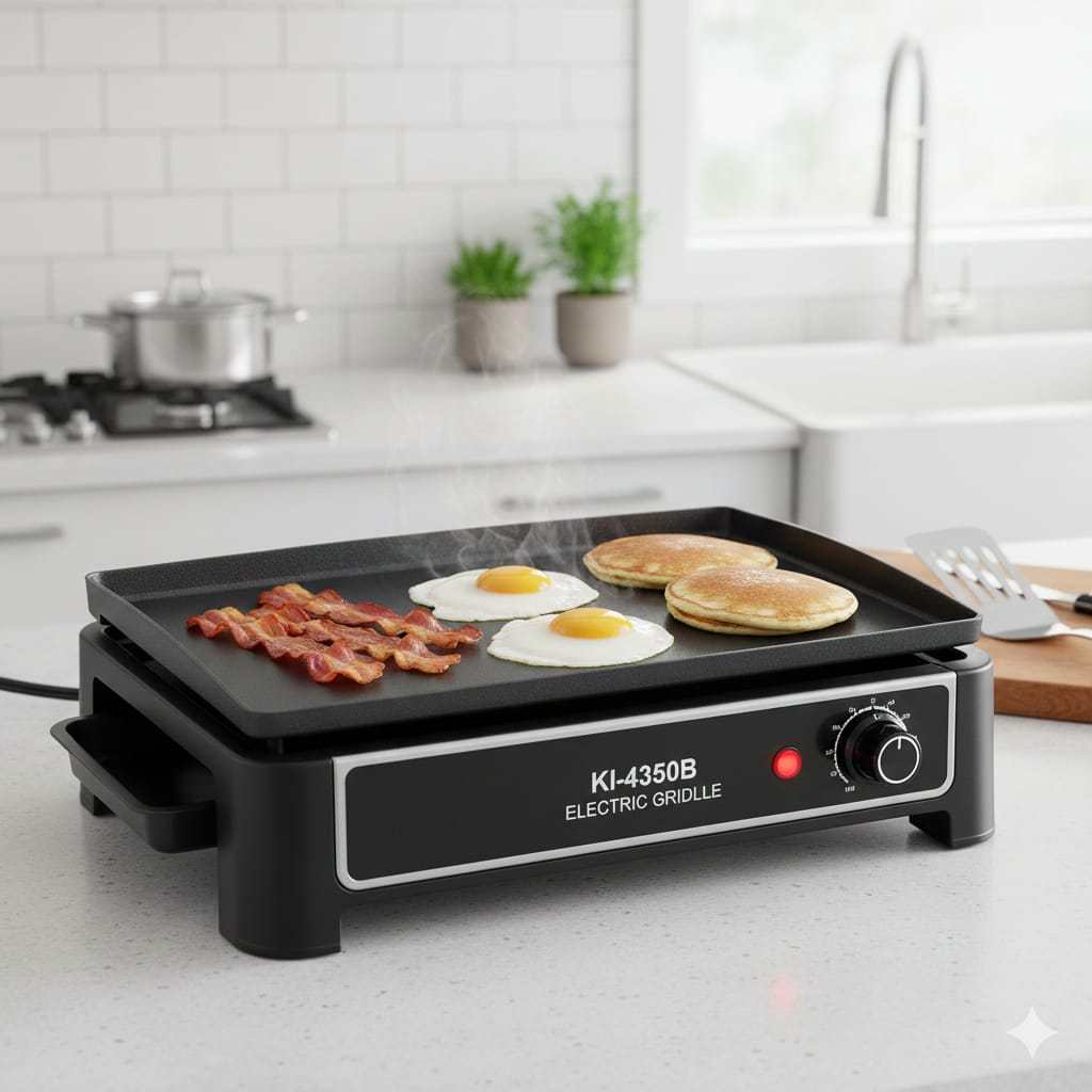 KI-4350B / ELECTRIC GRIDDLE 